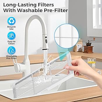 2 Pack ZX001 True HEPA Replacement Filter Compatible with